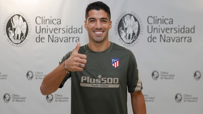 Luis Suárez firmó contrato con Atlético de Madrid por dos temporadas