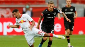 Charles Aránguiz fue titular en empate de Leverkusen ante RB Leipzig