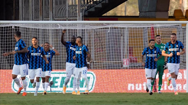 Inter de Milán demolió a Benevento con Alexis Sánchez y Arturo Vidal como protagonistas