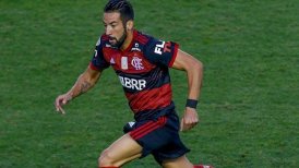 Una buena para la Roja: Mauricio Isla ingresó en la goleada de Flamengo ante I. del Valle en la Libertadores
