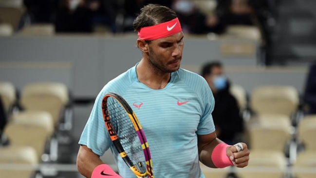 Rafael Nadal batió en trabajado duelo a Jannik Sinner y pasó a semifinales de Roland Garros