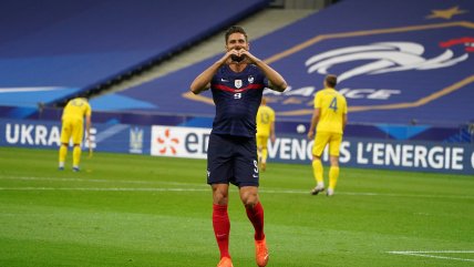 Francia aplastó a Ucrania de la mano de Giroud, Mbappé y Griezmann