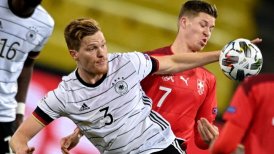 Alemania reaccionó y salvó un empate ante Suiza por la Liga de Naciones