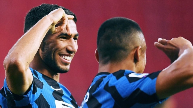 Jugador de Inter Achraf Hakimi dio positivo por coronavirus a horas del debut en Champions