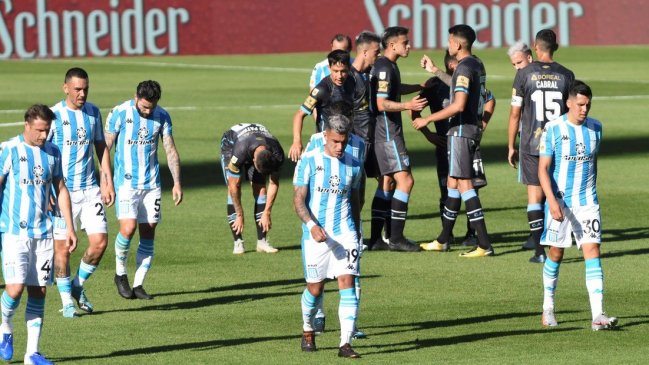 Racing de los chilenos fue goleado por Atlético Tucumán en su estreno en la Copa Liga Profesional