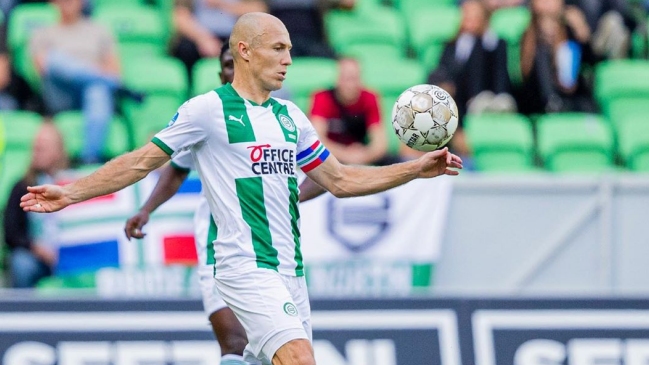 Arjen Robben será baja para Groningen por lo menos hasta diciembre