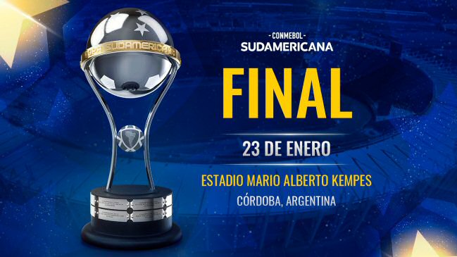 Final de la Copa Sudamericana será el 23 de enero en el estadio "Mario Kempes"