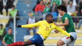 Bolivia buscará sumar sus primeros puntos ante un Ecuador que llega encendido
