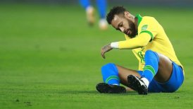 Neymar fue desconvocado en Brasil al no recuperarse a tiempo de una lesión