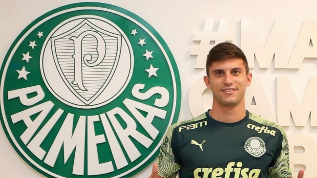 Prensa brasileña incluyó a Benjamín Kuscevic entre los contagiados por Covid-19 en Palmeiras