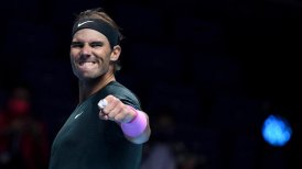 Rafael Nadal tumbó a Stefanos Tsitsipas y se metió en semifinales del Masters de Londres