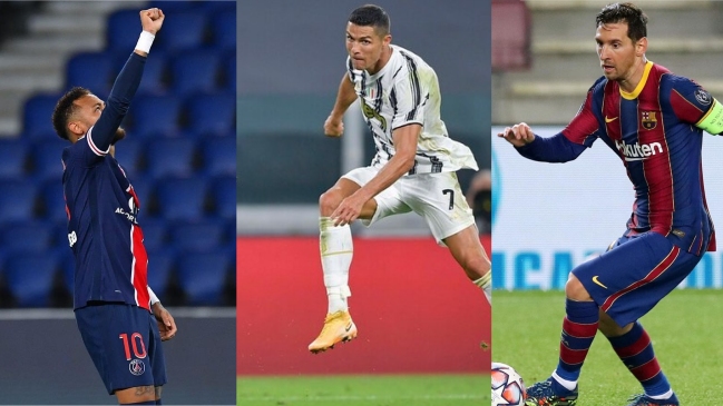 Cristiano Ronaldo, Lionel Messi y Neymar encabezan lista de nominados a The Best