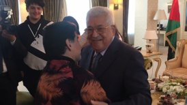 Palestino conmemoró a Maradona con recuerdo de su encuentro con Mahmud Abás