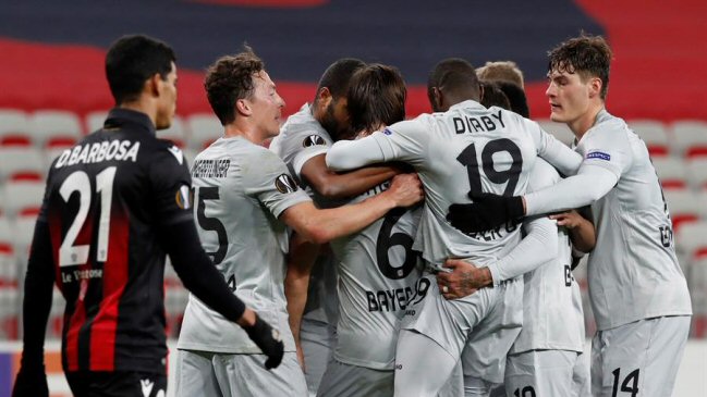 Bayer Leverkusen derrotó Niza y se instaló en la fase de dieciseisavos en Europa League