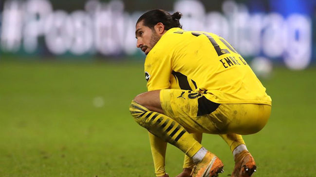 Borussia Dortmund estiró su irregular momento en la Bundesliga con empate ante Frankfurt