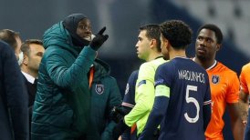 Basaksehir se retiró de partido contra PSG por insulto racista del cuarto árbitro