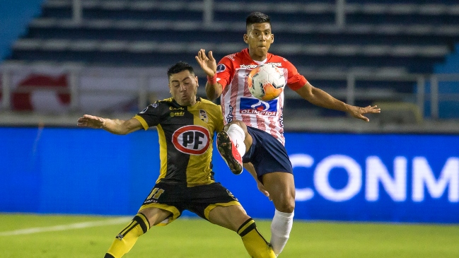Prensa colombiana detalló conato entre jugadores de Junior y Coquimbo