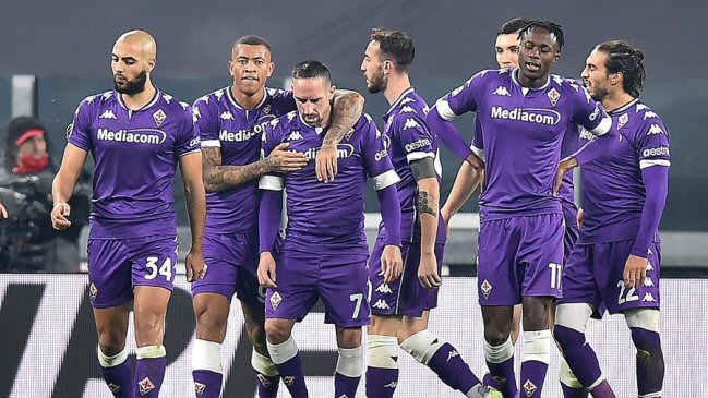 Erick Pulgar tuvo acción en triunfazo de Fiorentina sobre Juventus en Turín