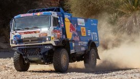 Ignacio Casale marcha sexto en camiones tras la cuarta etapa del Dakar 2021