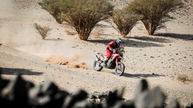 José Ignacio Cornejo se mantuvo en el podio de las motos tras la sexta etapa del Dakar