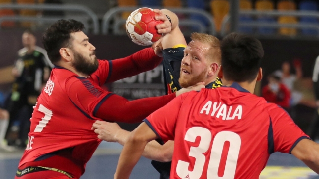 Chile busca su primer triunfo en el Mundial de Balonmano ante Suecia