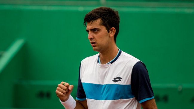 Tomás Barrios tuvo leve descenso en el ranking de la ATP