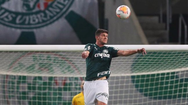 Benjamín Kuscevic fue titular en goleada de Palmeiras a Corinthians en el clásico paulista