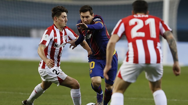 Lionel Messi fue castigado con dos partidos por su agresión en la Supercopa de España