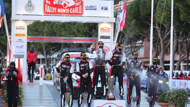 Sebastien Ogier se consagro campeón del Rally de Montecarlo por octava vez