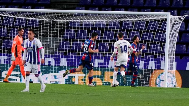 Real Valladolid de Fabián Orellana fue eliminado en la Copa del Rey