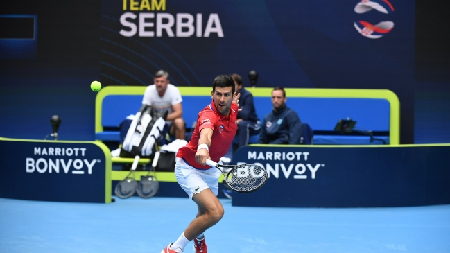 Djokovic y Krajinovic se impusieron ante Canadá y dieron primera victoria a Serbia en la ATP Cup