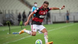Flamengo de Mauricio Isla empató con Bragantino y perdió la oportunidad de tomar el liderato en Brasil