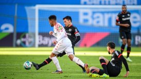 Bayer Leverkusen con Aránguiz dejó escapar el triunfo en los descuentos contra Mainz 05