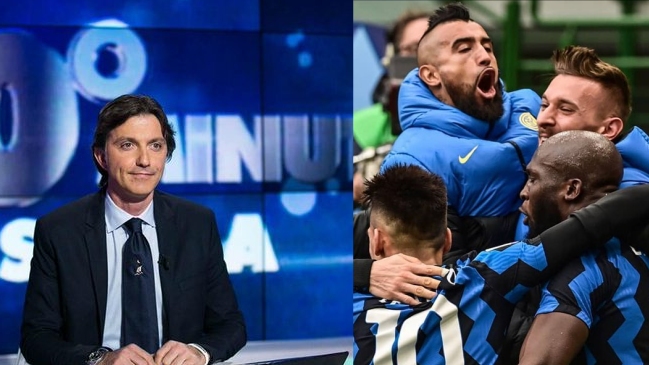 Ex árbitro italiano advirtió posible error en ingreso de Vidal en derbi de Inter con AC Milan