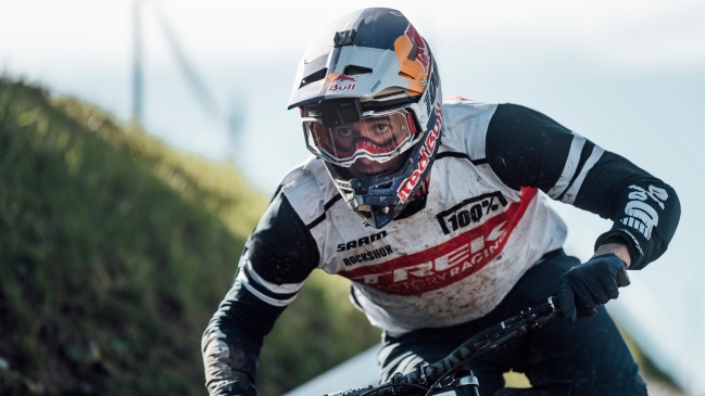 Pedro Burns viajó a Estados Unidos para entrenar de cara al inicio del Enduro World Series