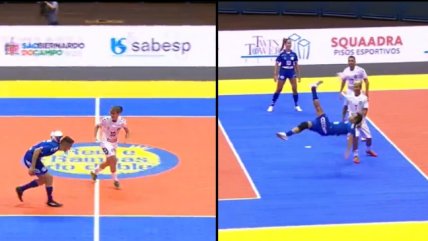 ¡Una locura! Falcao marcó magnífico golazo de chilena en un partido de exhibición
