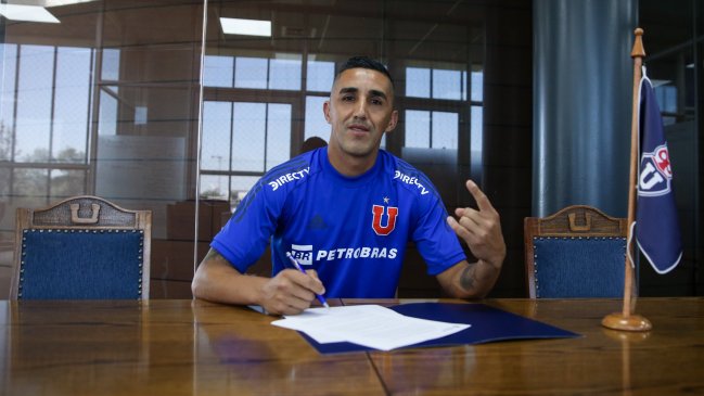 Universidad de Chile anunció renovación de Osvaldo González por todo el 2021