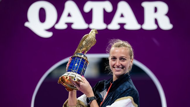 Petra Kvitova venció a Garbiñe Muguruza y se coronó campeona del WTA de Doha
