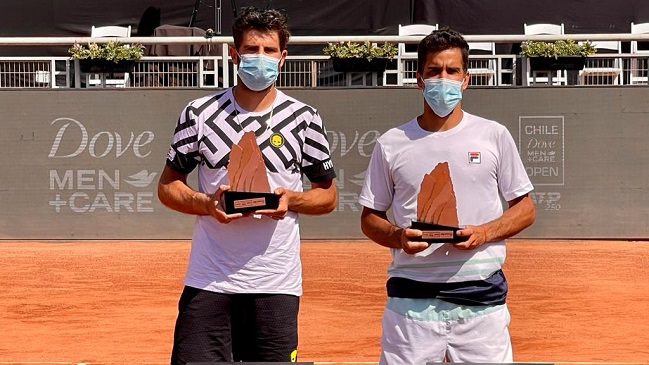 Máximo González y Simone Bolelli se coronaron campeones en el dobles del ATP de Santiago