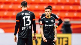 Charles Aránguiz jugó todo el partido en derrota de Bayer Leverusen ante Arminia Bielefeld
