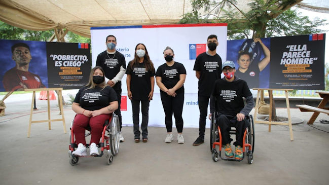 Mindep lanzó campaña contra el abuso y acoso sexual junto a deportistas del Team Chile
