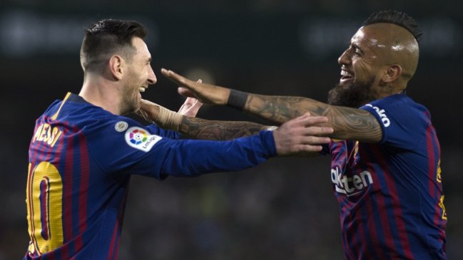 Arturo Vidal por nuevo récord de Messi: Eres el amo del fútbol, el extraterrestre
