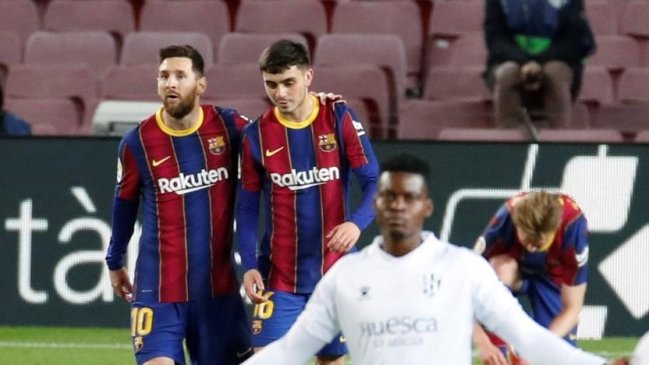 FC Barcelona venció a Huesca y se acercó a la cima con un Lionel Messi histórico