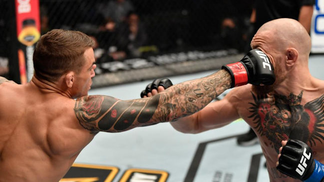 Dustin Poirier dio señales de un tercer combate ante Conor McGregor en UFC