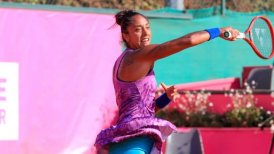Daniela Seguel ofreció dura batalla, pero no pudo ante Harmony Tan y se despidió del WTA de Bogotá