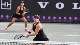 Alexa Guarachi y Desirae Krawczyk cayeron en semifinales del dobles en Charleston