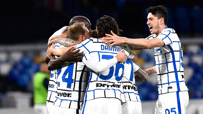 Inter de Milán rescató un valioso empate ante Napoli con Alexis Sánchez en cancha