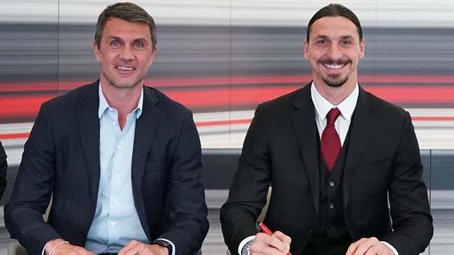 Zlatan Ibrahimovic renovó su vínculo con AC Milan