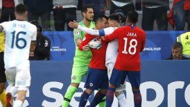 Dybala recordó las rojas a Medel y Messi en Copa América: El partido se convirtió en una guerra total