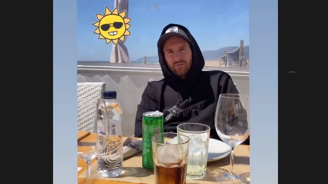 Con Los Cafres y en la playa: El romántico almuerzo de Messi y su esposa